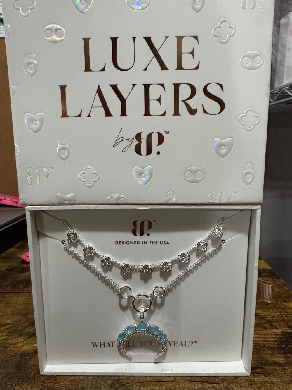 Bomb Party Luxe Layers Necklace Brand new